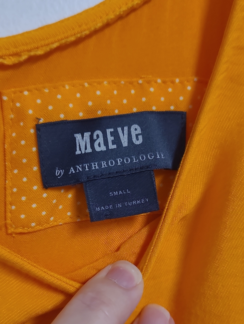 Anthropologie Sleeveless Maeve Tangerine Marlene Tiered Maxi Dress Sz Small - Picture 4 of 13